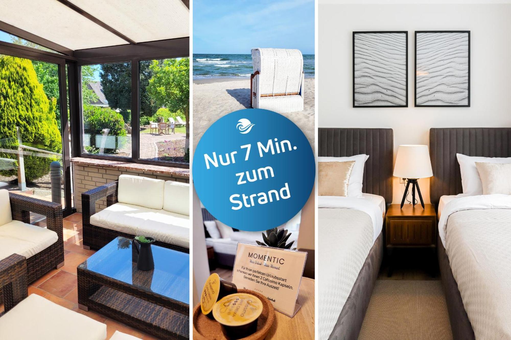 Gemuetliche & Moderne Ferienwohnung - Nur 7 Gehminuten Vom Strand Entfernt, Inklusive Parkplatz Und Gartenzugang Шарбойц Экстерьер фото